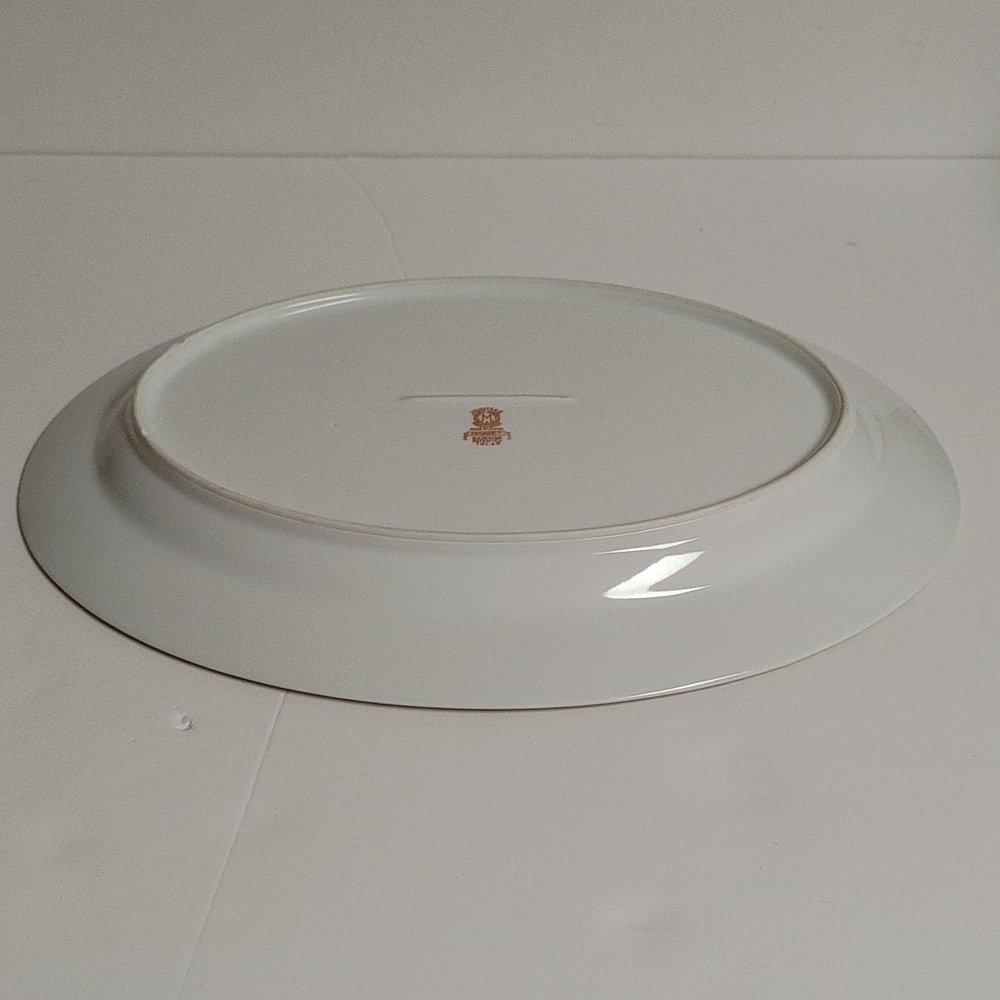 Vintage Noritake Hand Painted Japan Minaret Oval Platter 13.7x10.2 - Picture 10 of 17